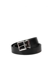 Calvin Klein Pasek | K60K610210 BAX | Kobieta | Czarny. Czarne paski damskie CALVIN KLEIN, bez wzorów, ze skóry, eleganckie. W wyprzedaży za 199.00 zł.