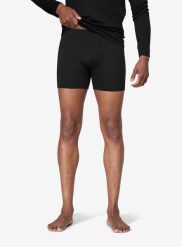 Bokserki termoaktywne Devold Breeze Plus Merino 200 Boxer. Czarne bokserki męskie Devold, bez wzorów, z materiału. Za 194.99 zł.