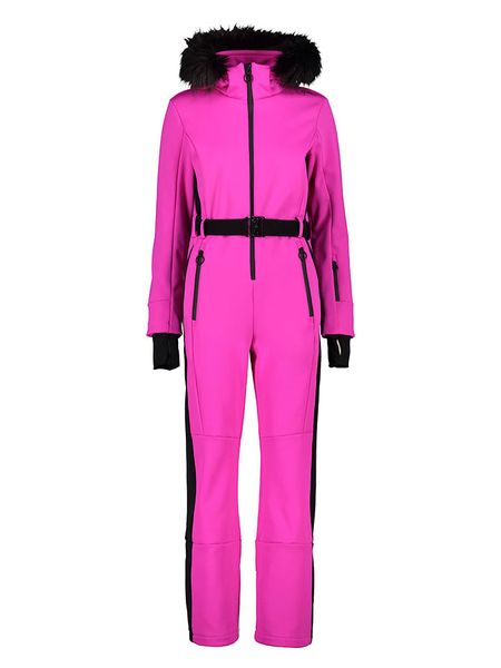 CMP Kombinezon narciarski w kolorze różowym rozmiar: 44. Różowe kombinezony damskie CMP, bez wzorów, z tkaniny, sportowe, bez kołnierzyka, bez ramiączek. Za 610.62 zł.