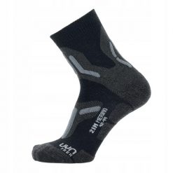 Skarpety trekkingowe męskie Uyn Trekking 2IN Merino Socks. Szare skarpetki męskie UYN, bez wzorów. Za 139.99 zł.
