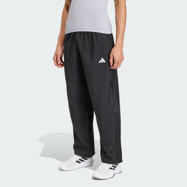 Spodnie Power Essentials Workout. Czarne spodnie dresowe męskie Adidas, z dresówki. Za 239.00 zł.