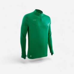 Bluza do piłki nożnej Kipsta CLR Club. Zielone bluzy bez kaptura męskie KIPSTA, s, z materiału. Za 119.99 zł.