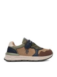 U.S. Polo Assn. Sneakersy EO-MAGIC001K/GY1 Brązowy. Brązowe trampki i tenisówki chłopięce U.S. Polo Assn., bez wzorów, ze skóry, bez zapięcia. Za 199.99 zł.