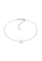Elli Damski wisiorek Litera K Basic ze srebra próby 925 Sterling Silver Bransoletki 1 ct. Szare bransoletki damskie Elli, srebrne. Za 183.99 zł.