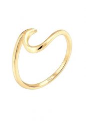 Elli Damskie fale Optik Trend w srebrze próby 925 Sterling Silver Pierścionki 1 ct. Szare pierścionki damskie Elli, srebrne. Za 168.99 zł.