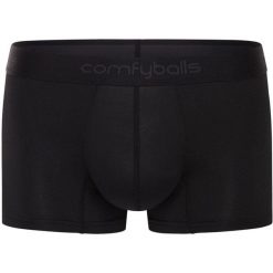 Bokserki termoaktywne Comfyballs Regular Performance. Czarne bokserki męskie COMFYBALLS, bez wzorów. Za 129.99 zł.