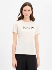 JOOP! Koszulka - Tanna Kobiety Bawełna biały, 44. Białe t-shirty damskie Joop!, z aplikacjami, z bawełny, bez kołnierzyka. Za 279.95 zł.