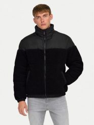 Only & Sons Kurtka zimowa 22030456 Czarny Regular Fit. Czarne kurtki męskie Only & Sons, na zimę, m, bez wzorów, z syntetyku, bez kaptura. Za 259.99 zł.