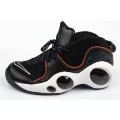 Buty do chodzenia męskie Nike Air Zoom. Czarne buty sportowe na co dzień męskie Nike, z materiału, bez zapięcia, trekkingowe. Za 485.00 zł.