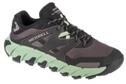 Buty trekkingowe męskie, Maipo Explorer Aerosport. Szare buty trekkingowe męskie MERRELL, z materiału, przed kostkę, bez zapięcia, trekkingowe. Za 429.99 zł.