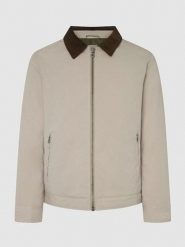 Pepe Jeans Kurtka przejściowa "Tarrington" w kolorze beżowym rozmiar: M. Brązowe kurtki męskie Pepe Jeans, m, bez wzorów, z jeansu, bez kaptura. Za 365.48 zł.