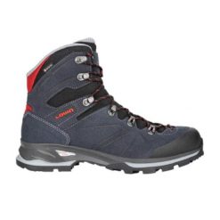 Buty trekkingowe męskie LOWA Baldo GTX. Niebieskie buty trekkingowe męskie Lowa, bez zapięcia, wspinaczkowe. Za 729.99 zł.