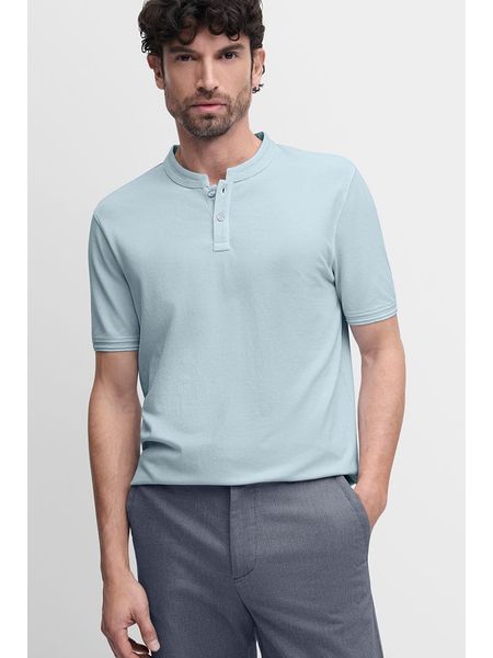 Cinque Koszulka polo ''Cilano'' w kolorze błękitnym rozmiar: XXL. Niebieskie koszulki polo męskie Cinque, xxl, bez wzorów, bez ramiączek. Za 114.95 zł.