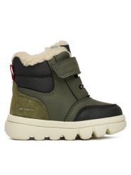 Geox Kozaki B Willaboom B Ab B365BC 0ME22 C0450 M Khaki. Brązowe buty zimowe chłopięce Geox, ze skóry, bez zapięcia. Za 219.99 zł.