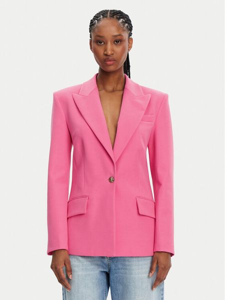 Versace Jeans Couture Marynarka 78HAQ702 Różowy Slim Fit. Czerwone marynarki i żakiety damskie Versace Jeans Couture, bez wzorów, z jeansu. Za 1,269.00 zł.