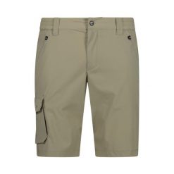 Spodenki męskie CMP Bermuda. Brązowe szorty męskie CMP, bez wzorów, sportowe. Za 139.99 zł.