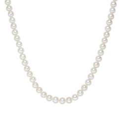 Valero Pearls Naszyjnik z pereł srebro wysokiej próby Perła hodowlana słodkowodna srebrny Naszyjniki 1 ct Damski. Szare naszyjniki damskie Valero Pearls, srebrne. Za 448.99 zł.