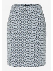 More & More Spódnica w kolorze błękitnym rozmiar: 34. Niebieskie spódniczki damskie MORE & MORE, bez wzorów, z podwyższonym stanem, midi. Za 56.53 zł.