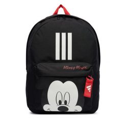 Plecak adidas. Czarne plecaki damskie Adidas, bez wzorów, sportowe. Za 129.99 zł.