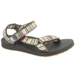 Sandały Teva Original Universal Sandals 1003987-GH brązowe. Brązowe sandały damskie bez wzorów, z materiału, bez obcasa. Za 376.37 zł.