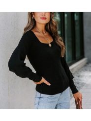 Milan Kiss Sweter w kolorze czarnym rozmiar: S. Czarne swetry klasyczne damskie Milan Kiss, s, bez kołnierzyka. Za 131.74 zł.