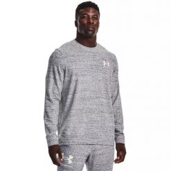 Bluza męska Under Armour RIVAL TERRY LC CREW M. Szare bluzy bez kaptura męskie Under Armour, m. Za 129.99 zł.