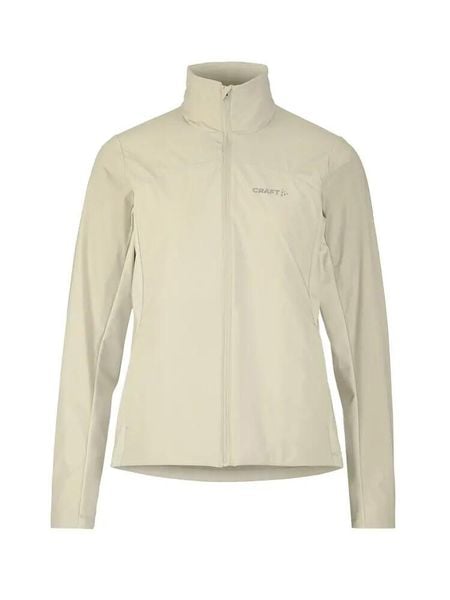 Craft ADV Essence Warm Jkt 2 W Kurtka damska - ciepła, dopasowana. Białe kurtki damskie Craft, l, bez wzorów, z elastanu, bez kaptura. Za 683.00 zł.