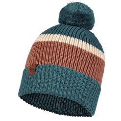 Czapka BUFF KNITTED HAT ELON. Niebieskie czapki męskie Buff. W wyprzedaży za 82.43 zł.
