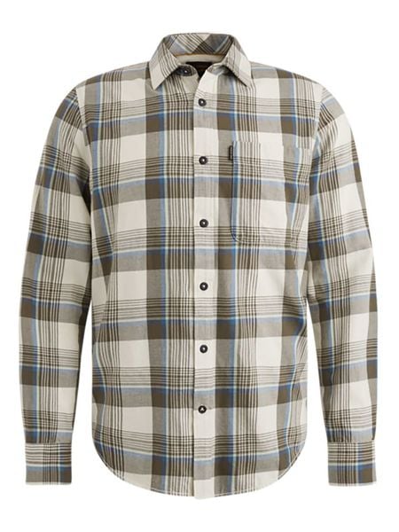 PME Legend Koszula w kolorze brązowo-kremowym rozmiar: XXL. Brązowe koszule męskie PME Legend, xxl, bez wzorów, z bawełny, bez kołnierzyka, bez ramiączek. Za 146.28 zł.