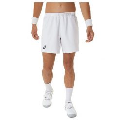 Spodenki sportowe męskie Asics Court 7in Short. Niebieskie szorty męskie Asics, m, tenisowe. Za 219.00 zł.