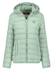 Geographical Norway Kurtka pikowana w kolorze zielonym rozmiar: XL. Zielone kurtki damskie Geographical Norway, xl, bez wzorów, bez kaptura. Za 162.49 zł.