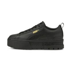 Buty damskie sportowe Puma MAYZE CLASSIC Wns. Białe buty sportowe na co dzień damskie Puma, bez wzorów, z materiału, trekkingowe. Za 438.00 zł.