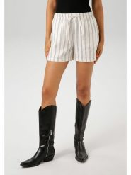 Aniston Szorty w kolorze białym rozmiar: 46. Białe szorty damskie Aniston, bez wzorów, z podwyższonym stanem. Za 52.55 zł.