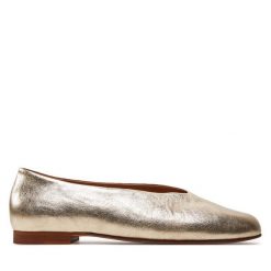 Baleriny Balagan. Żółte baleriny damskie BALAGAN, bez wzorów, bez obcasa. Za 469.99 zł.