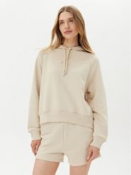 Armani Exchange Bluza XW000157 AF11852 U1092 Beżowy Regular Fit. Brązowe bluzy bez kaptura damskie Armani Exchange, l, z bawełny. Za 399.99 zł.