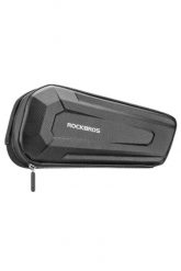 Torba rowerowa Shellpod 1,5L. Czarne torby męskie na ramię ROCKBROS, bez wzorów, z materiału, na ramię. Za 79.99 zł.