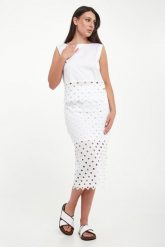 Spódnica midi Zorro MAX MARA BEACHWEAR. Spódniczki damskie Max Mara Beachwear, s, bez wzorów, midi. Za 969.00 zł.