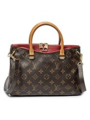 Louis Vuitton Torebka w kolorze brązowym - 26 x 18 x 8 cm rozmiar: onesize. Brązowe torebki klasyczne damskie Louis Vuitton, bez wzorów, z materiału, bez dodatków. Za 4,831.22 zł.