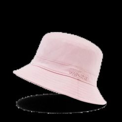 Bucket Hat WINGS UNLEASH bawełniany kapelusz PINK. Czerwone kapelusze damskie Wings, na lato, bez wzorów, z bawełny. Za 49.90 zł.