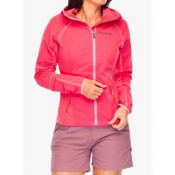 Kurtka softshell damska Columbia Sweet As Softshell Hoodie. Czerwone kurtki damskie Columbia, l, bez wzorów, z softshellu, bez kaptura. Za 293.99 zł.