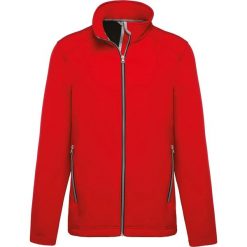 Kurtka Kariban Softshell 2 Couches. Czerwone kurtki softshell damskie KARIBAN, l, bez wzorów, z elastanu, bez kaptura. Za 185.50 zł.