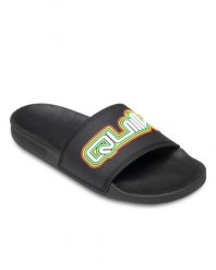 Sandały wsuwane dla Mężczyzn RIVI Czarny. Czarne sandały męskie Quiksilver, z gumy, bez zapięcia. Za 169.99 zł.