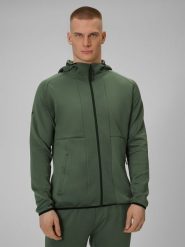 4F Bluza treningowa regular szybkoschnąca męska - khaki XL. Brązowe bluzy bez kaptura męskie 4f, m, z materiału. Za 269.99 zł.