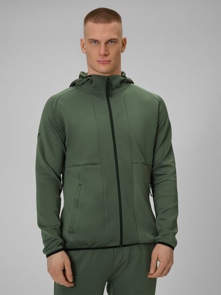 4F Bluza treningowa regular szybkoschnąca męska - khaki XL. Brązowe bluzy bez kaptura męskie 4f, m, z materiału. Za 269.99 zł.