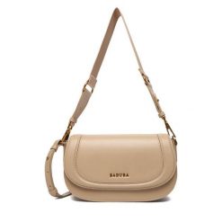 Torebka Badura. Brązowe torebki klasyczne damskie Badura, bez wzorów, bez dodatków. Za 199.99 zł.