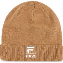 Czapka FILA - Slouchy F-Box Beanie 686013 Camel J87. Brązowe czapki męskie Fila, bez wzorów, z bawełny. Za 109.00 zł.