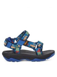 Teva Sandały Hurricane XLT 2 1019390T Niebieski. Niebieskie sandały chłopięce Teva, z materiału, bez zapięcia. Za 209.99 zł.