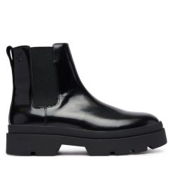 Sztyblety Calvin Klein. Czarne sztyblety męskie CALVIN KLEIN, bez zapięcia. Za 749.99 zł.