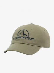 Czapka z daszkiem La Sportiva Hike Cap. Zielone czapki męskie La Sportiva, bez wzorów, z bawełny, klasyczne. Za 142.99 zł.