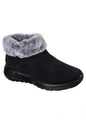 Buty do chodzenia damskie Skechers ON The GO Joy Savvy. Czarne obuwie trekkingowe damskie Skechers, na zimę. Za 249.99 zł.